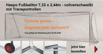 Haspo Fussballtor vollverschweisst 103, 104 I TOBA-Sport.Shop